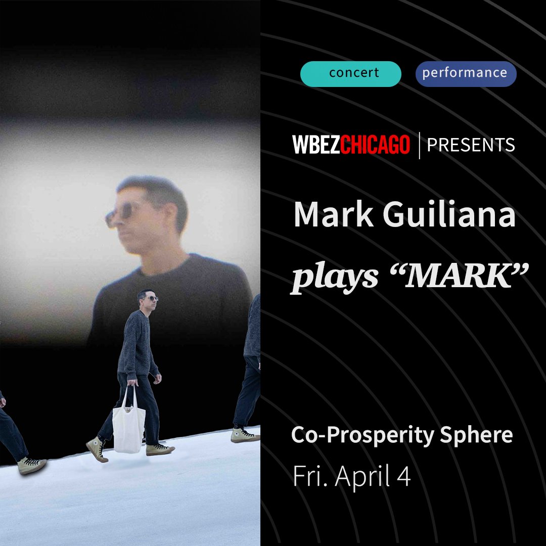 This April, WBEZ invites you to a visceral multimedia experience with Grammy-nominated drummer and composer, <a href="/markguiliana/">Mark Guiliana</a>. Tix: trib.al/o8g5Bf6