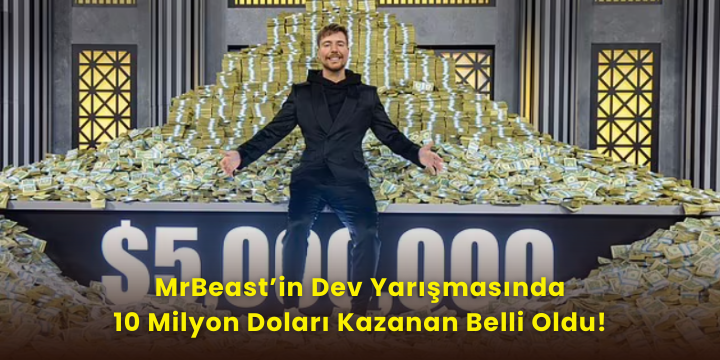 MrBeast’in Dev Yarışmasında 10 Milyon Doları Kazanan Belli Oldu!

#mrbeast #ödül #odül #PARA #para #haber #haber #haberler

demokrasigazetesi.com/haberler/mrbea…
