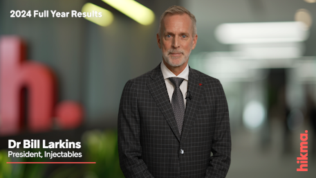 #News for #Media and #Investors

Watch Dr Bill Larkins, President Injectables, as he discusses the performance of our Injectables business and the strategic progress made in 2024. 
#Hikma #FYR2024

For more go to: hikma.com/media/0lgktnne…

youtu.be/EvSID7m4h5M