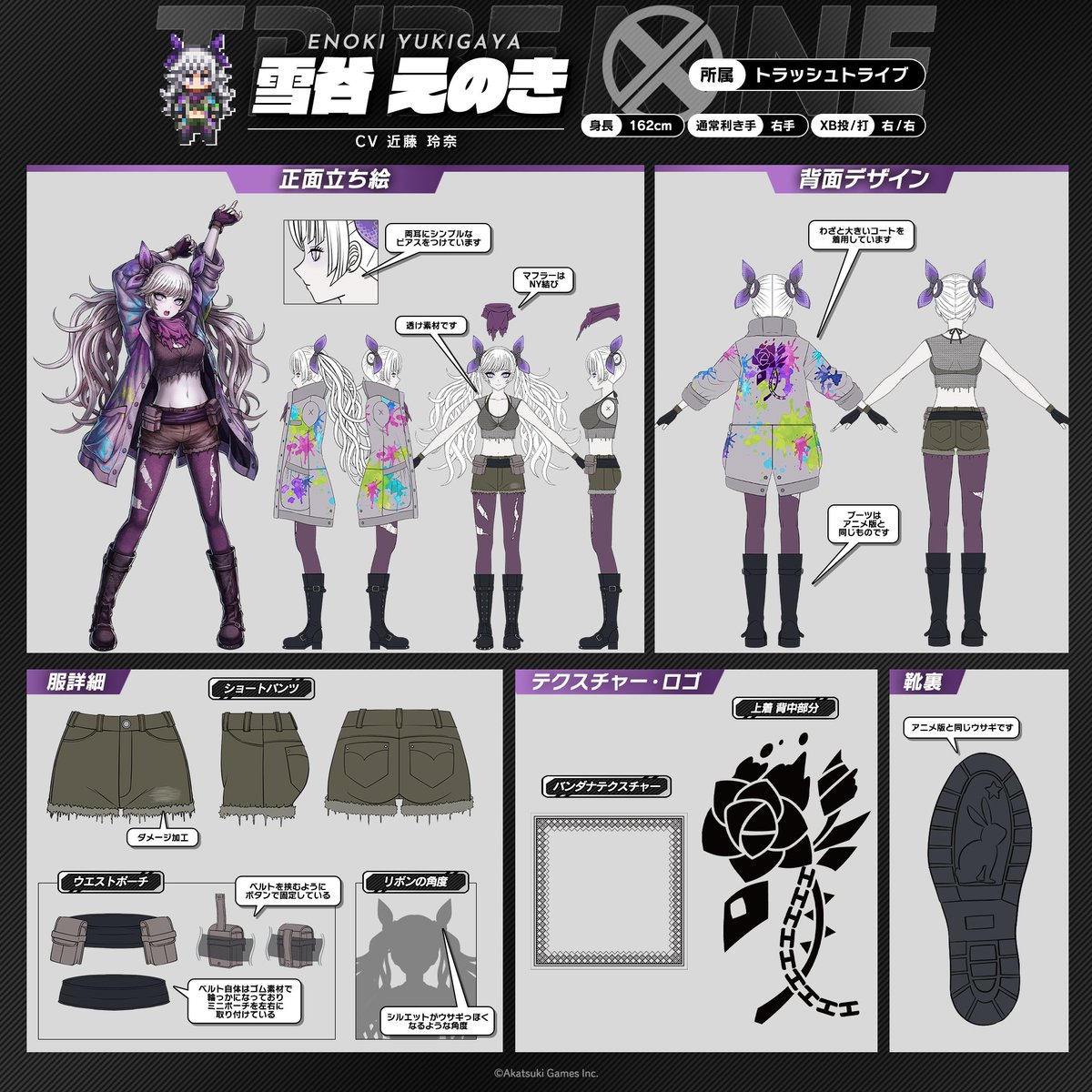 鉛筆画 人物 ストライプの服 勝利の女神：NIKKE - LOVECACAOさんイラスト タクティカルファッション