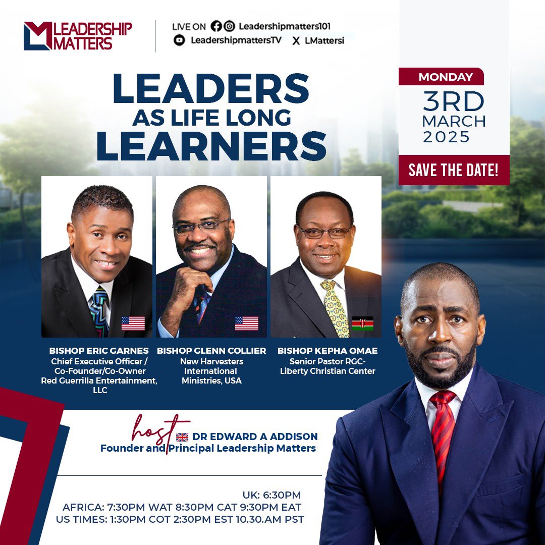 It is widely recognized that leaders must be lifelong learners. How can an effective leader carve out time to enhance their knowledge? Join us on Monday, March 3rd, for a discussion on Leadership Matters, where we will explore the intricacies of being a lifelong learner.