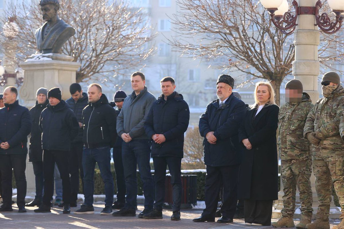 Today, our city welcomed the head of the Mejlis of the Crimean Tatar people, Refat Chubarov <a href="/dogrujol/">Refat Chubarov</a> 

Crimea is Ukraine!🇺🇦

facebook.com/share/p/18Tgrn…