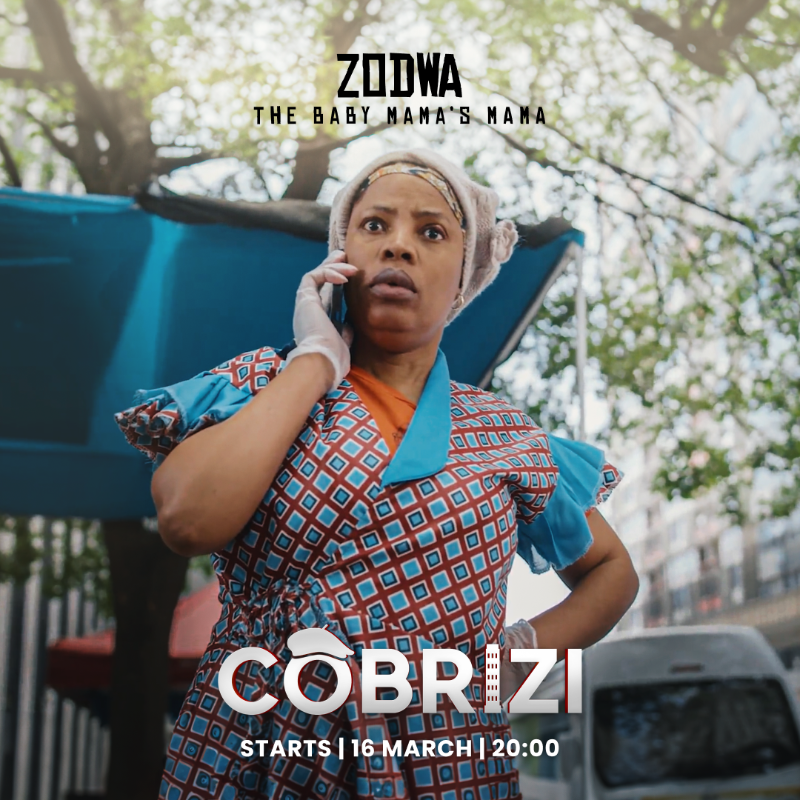 Mzansimagic's tweet photo. Cobrizi Wadi Eazi is back, and this time he’s trying to be a better man – for incosi (his kid), for Mabhebeza (his girlfriend),and maybe for himself. It’s not going to be easy,but it will definitely be MASSIVE! #CobriziMzansi,starts 16 March at 20:00 exclusively on Mzansi Magic.