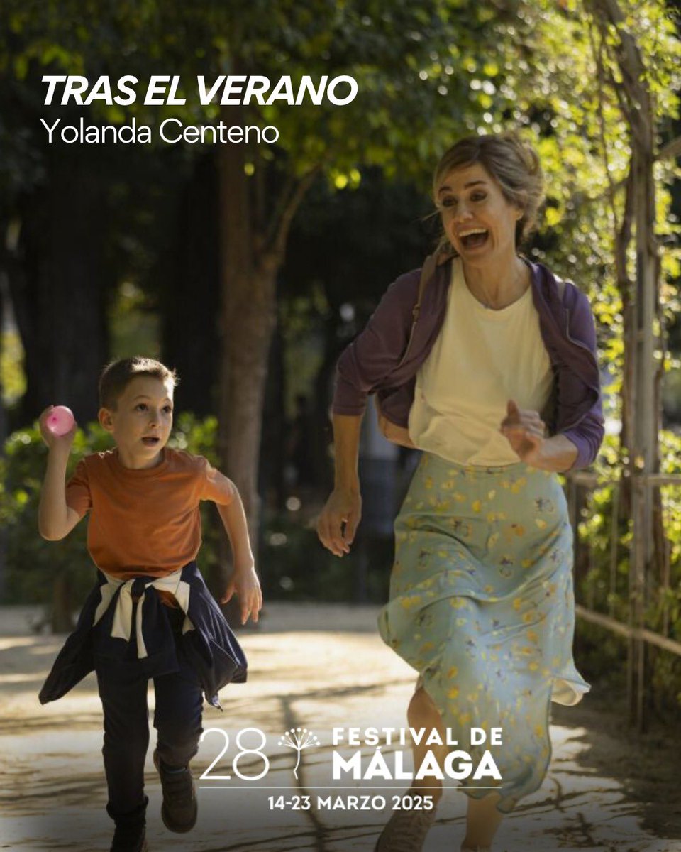 AralanFilms's tweet photo. ¡Estamos felices! 🎉 #TrasElVerano se estrenará en @festivalmalaga
Dirección de @YolandaCentenoo, protagonizada por #AlexandraJiménez, @JuanDiegoBotto, #RuthGabriel y el joven #AlejandroLópez.
Producción de @AralanFilms, #HarryKane, #AftertheSummerAIE. Distribuye @alfapictures. https://t.co/4i4B872rJ1