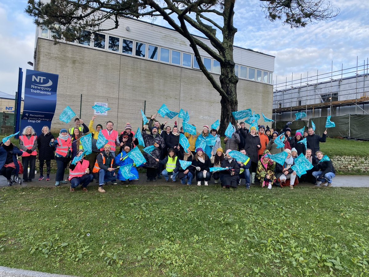 NEU South West Region (@neusouthwest) on Twitter photo Members at Newquay Tretherras School taking action today to secure their terms and conditions! <a href="/NEUnion/">National Education Union</a> <a href="/DanielKebedeNEU/">Daniel Kebede</a> <a href="/NEU_Cornwall/">NEU Cornwall</a> Members at Newquay Tretherras School taking action today to secure their terms and conditions! <a href="/NEUnion/">National Education Union</a> <a href="/DanielKebedeNEU/">Daniel Kebede</a> <a href="/NEU_Cornwall/">NEU Cornwall</a>