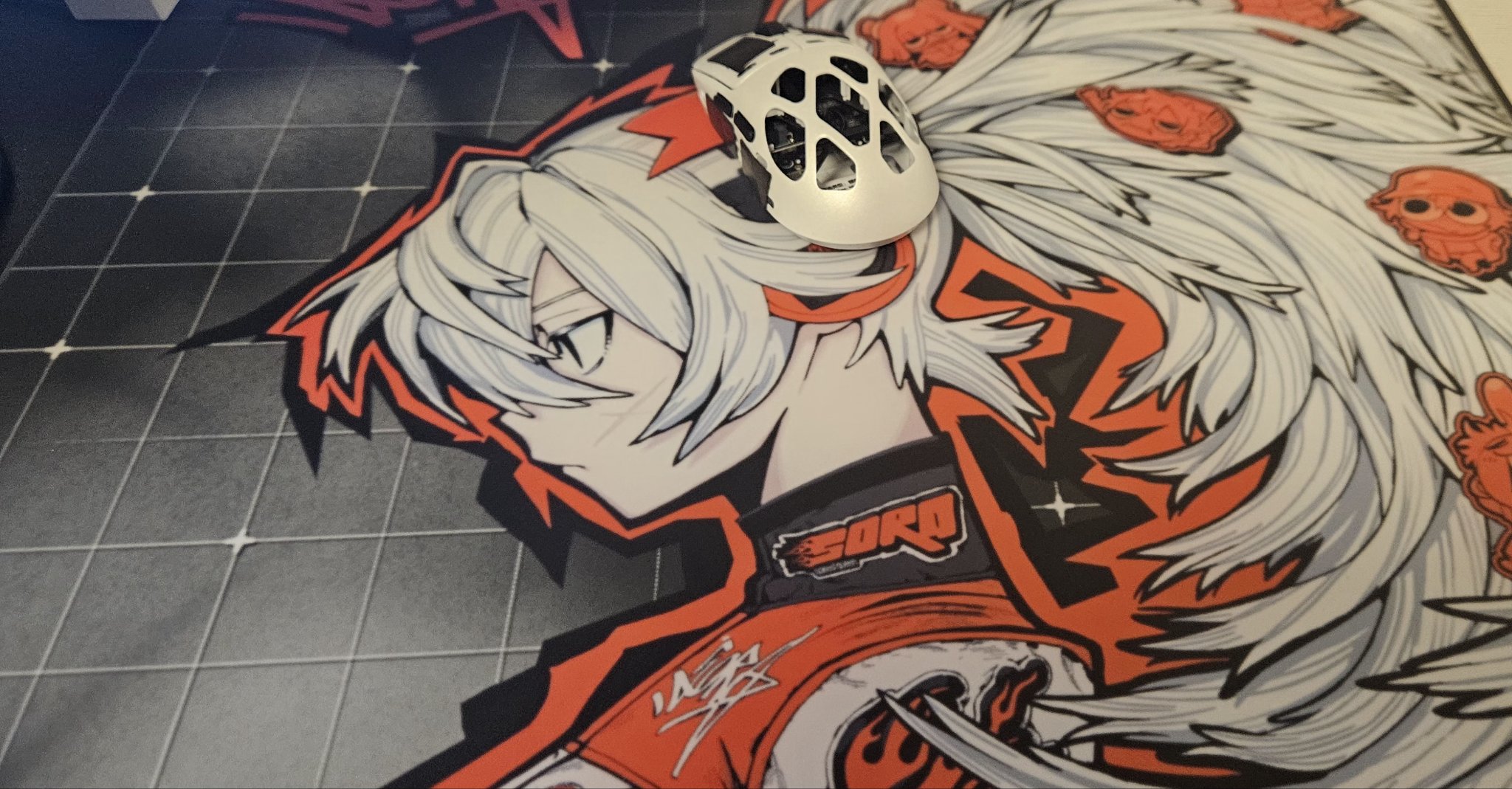 WALLHACK SP-004 Drift Sora ガラス製マウスパッド