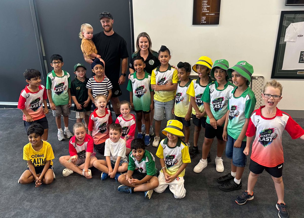 Well, as someone said earlier, "That's a wrap".
We had our presentation and Sauage sizzle to celebrate our Blaster programs. Thank you to all the parents for enrolling your kids and a special thank you to Jack, Casey and Daniel for running the program. <a href="/CraigieburnCC/">Craigieburn CC</a>