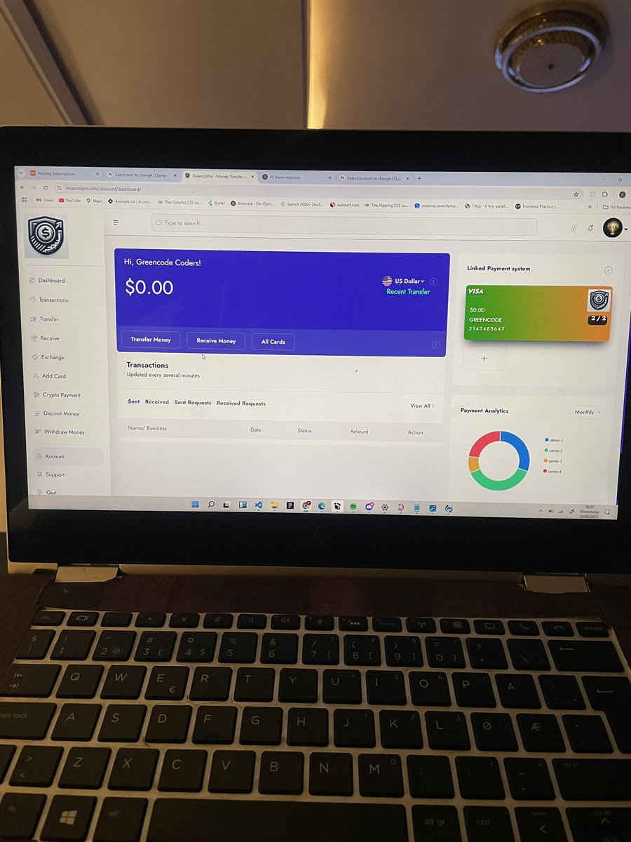 Django developer and his Banking Project…

Good morning Devs 💙