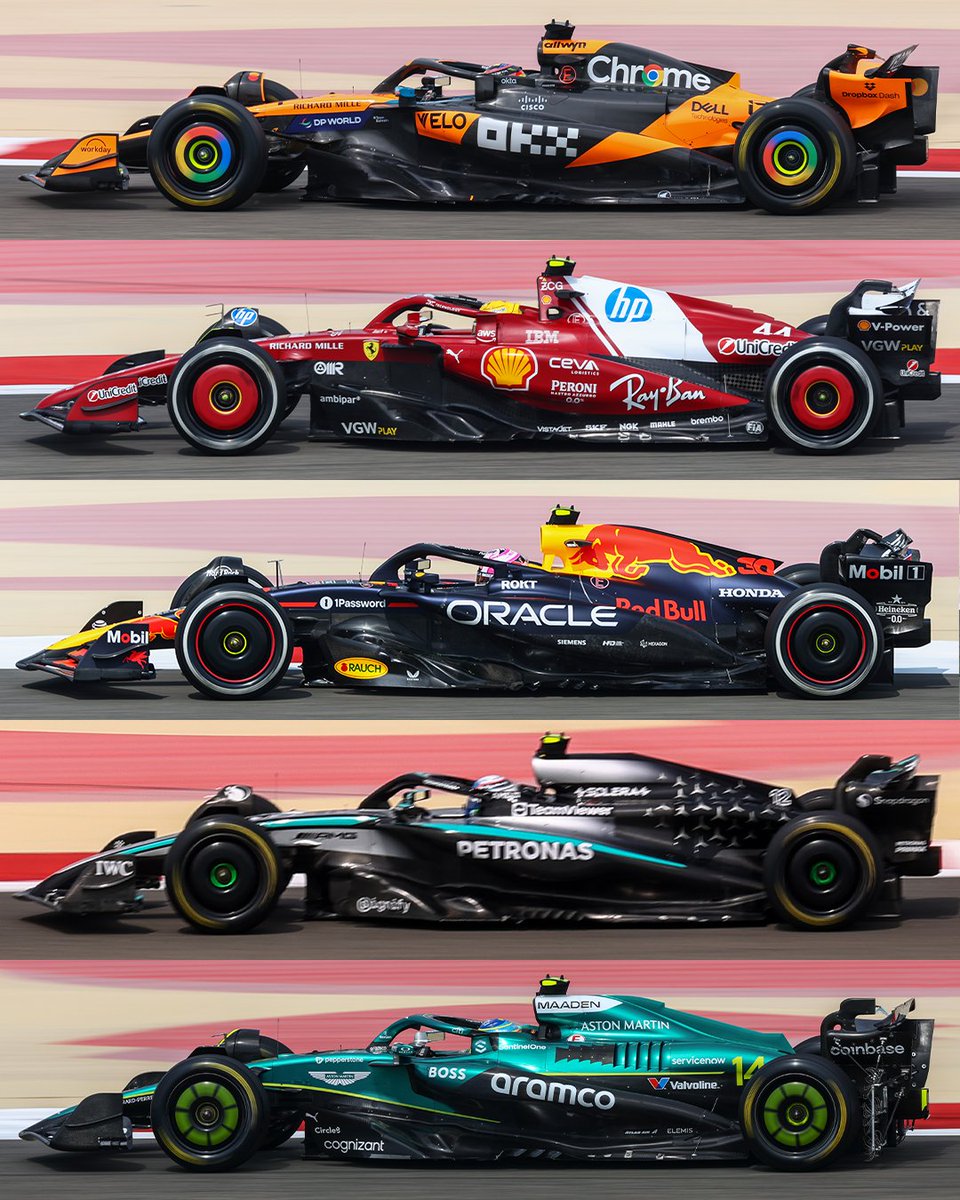 F1's tweet photo. 😍
😍
😍
😍
😍

#F1Testing #F1 https://t.co/Vg1RUhKHof