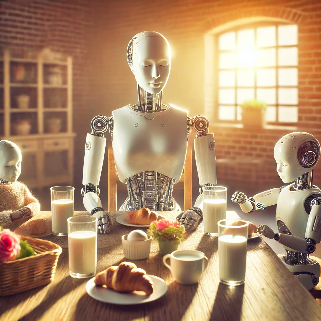 Jackielthequeen's tweet image. Enjoy every day the little things and every moment in your life. Be thankful.

#eTatos #AIArt #RobotLovers