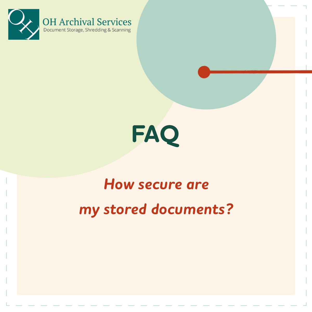 We operate strict access control. Our facilities have fencing, full #cctv coverage, motion sensors, 24-hour #security monitoring, &amp; internal/external alarms to ensure your #data &amp; #documents are fully protected 

☎️ (01482) 611200
📧 archival@ohgroup.co.uk

#DataProtection #GDPR