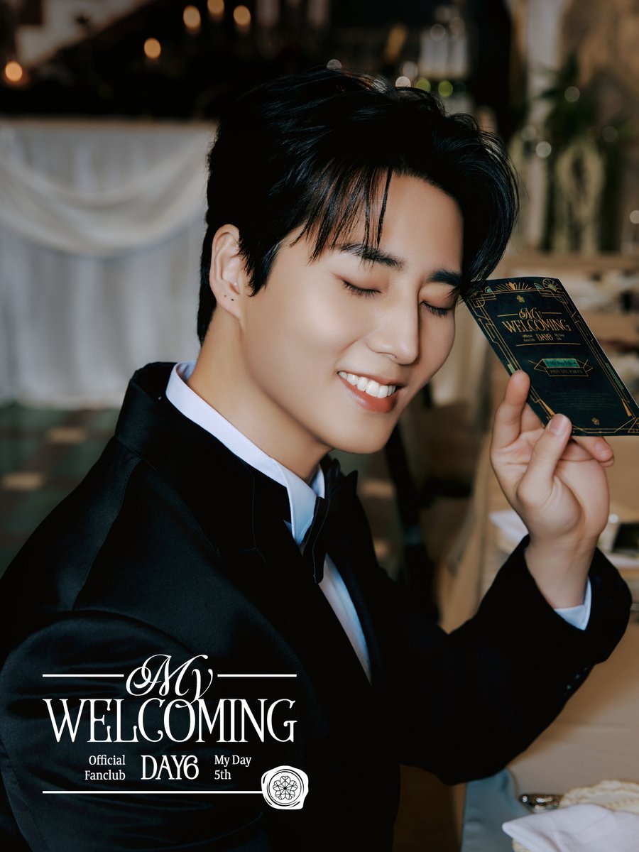 DAY6(데이식스) Official Fanclub
My Day 5th Generation
#YoungK #영케이

🥂𝓜𝔂 𝓦𝓔𝓛𝓒𝓞𝓜𝓘𝓝𝓖 𝓓𝓐𝓨𝟔 ⁺. ✧⁺˚
~ 25.03.09 (SUN) 11:59PM (KST)

🏆 KR bit.ly/4hMV4dB
✨ GL bit.ly/4bg69RL

#DAY6 #데이식스
#MyDay #MyDay5기
#My_WELCOMING_DAY6