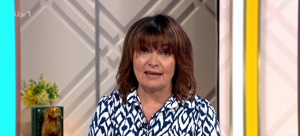 Lorraine Kelly hosted her own show this morning.

Congratulations #Lorraine, you have hosted 27 out of 40 (67.5%) episodes this year.