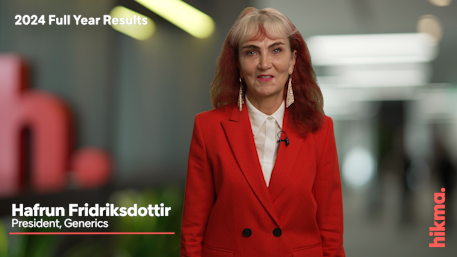#News for #Media and #Investors

Watch Hafrun Fridriksdottir, President Generics, as she discusses the performance of our Generics business and our strategy for growth. 

#Hikma #FYR2024

For more go to: hikma.com/media/0lgktnne…

youtu.be/qH7zyPIvEhQ