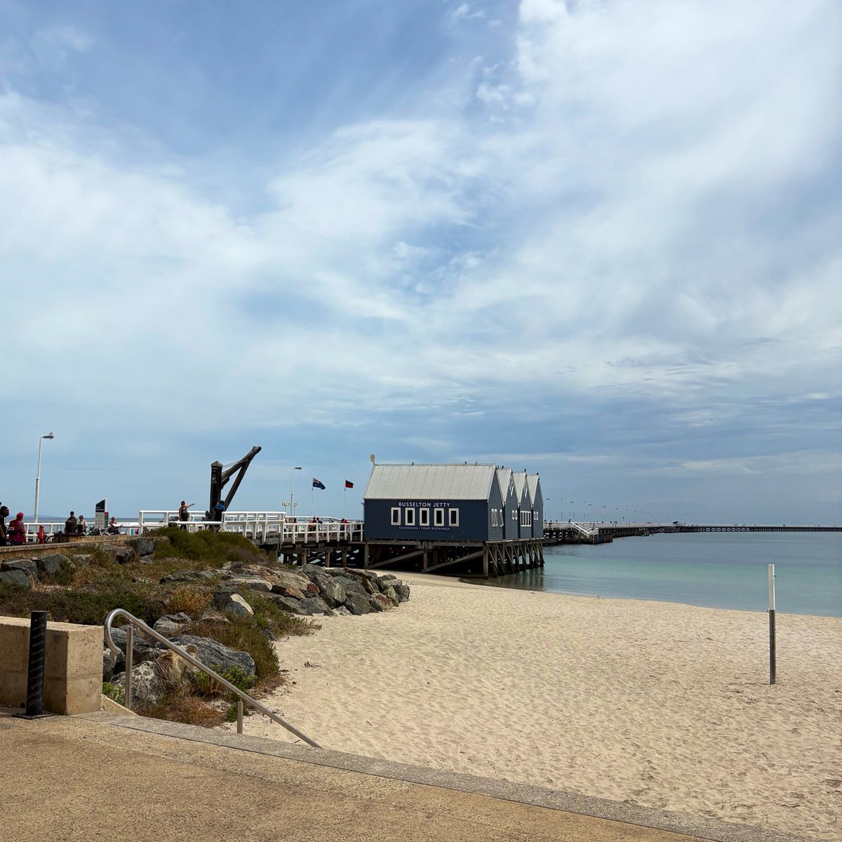 Busselton, late summer on a Wednesday morning