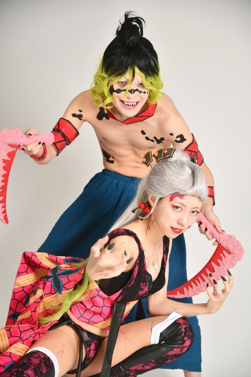 【 コスプレ 】

　　　　　『  上弦の　陸  』

#鬼滅会0223

📸(<a href="/kinyoi/">キニョ</a> )様
妓夫太郎(<a href="/kukapara/">くかぱらじろー</a> )