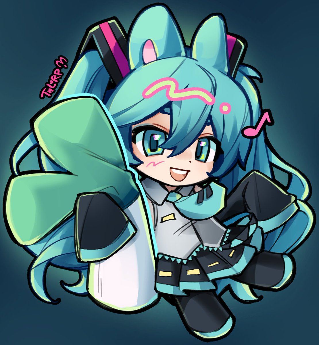 mikus if they were a bunny