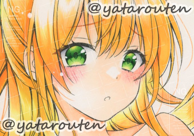 pixivFANBOX更新しましたこれからも土曜日の夜9時に更新がんばります手描きイラスト #コピックイラスト 