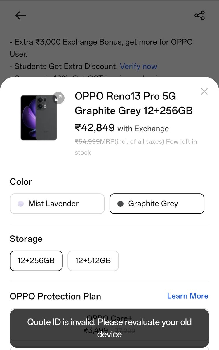 imNadeemAnsari's tweet image. Why is that PoP up coming while exchange?? @OPPOCareIN @OPPOIndia