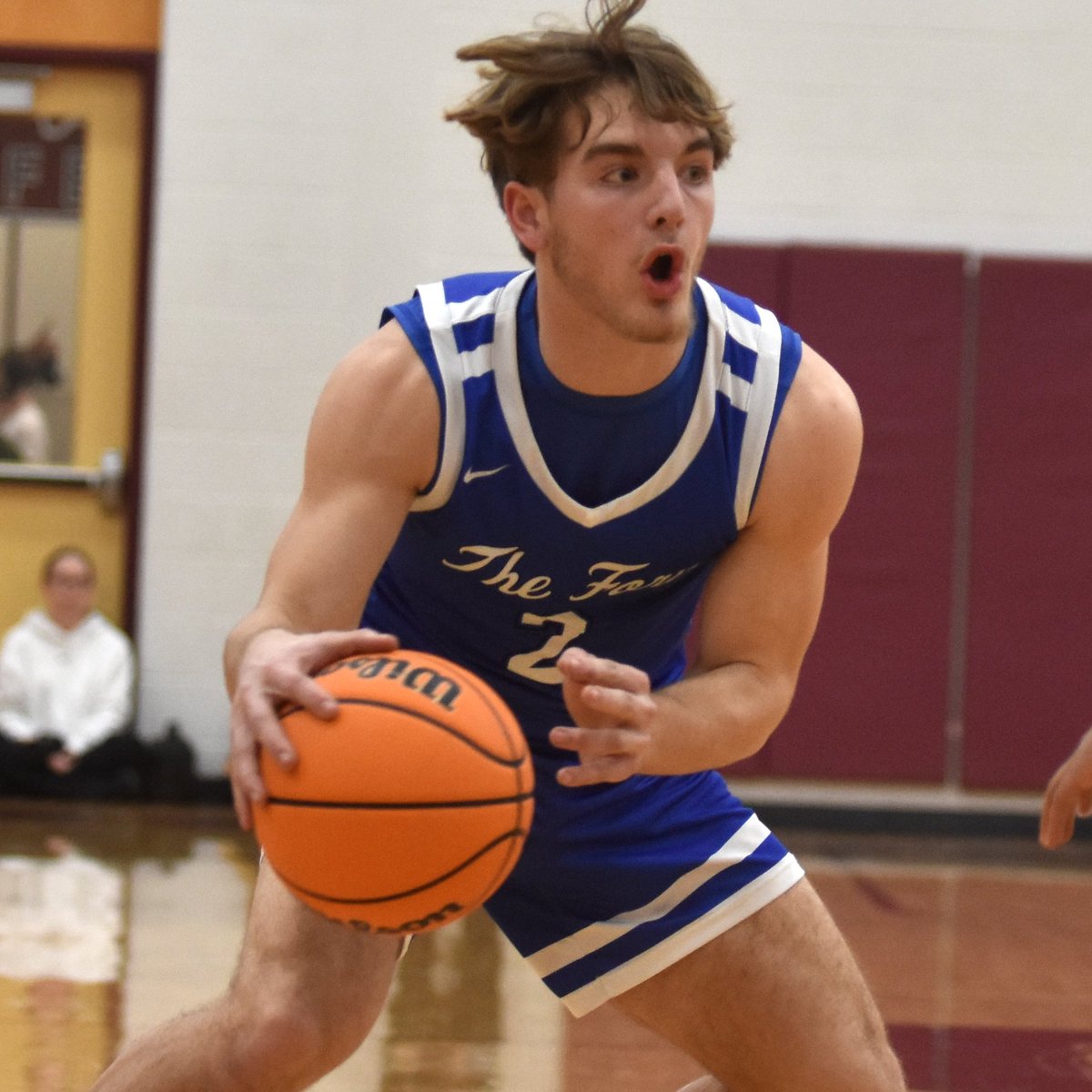 “I’ve been working on my shot all summer, so I might as well pull it."

Fort Defiance's Gio Armendariz Cruz hit the go-ahead 3-pointer in a shocking comeback win over Stuarts Draft in the Region 2B boys basketball quarterfinals on Tuesday: dnronline.com/sports/level/h…