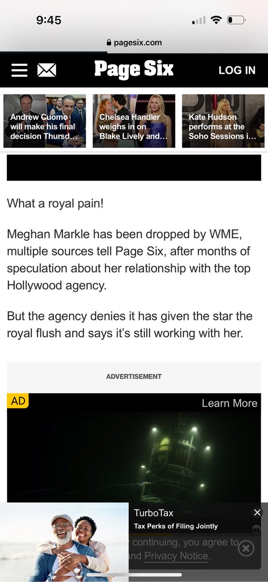 HeidyQ7's tweet photo. @PageSix I guess no one actually reads articles anymore. Even the headline writers haven’t got a clue.., https://t.co/VX49y0boH4