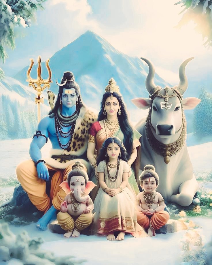 शुभ महाशिवरात्रि 💐,,

जय भोले. . मां पार्वती परिवार की जय. .🙏🏼❤️🌻🇮🇳🌞🚩🌻🥰🙏🏼