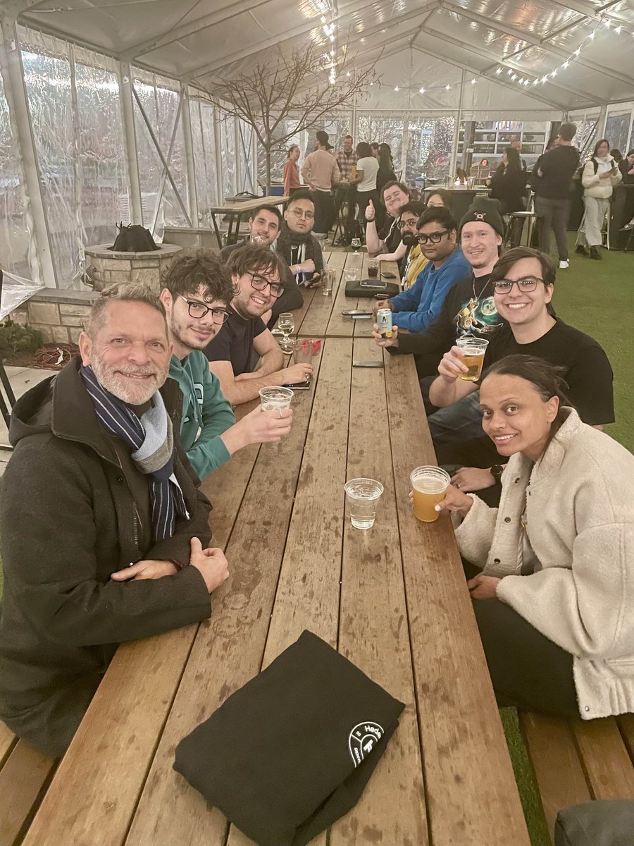 AcademyPolkadot's tweet image. What a great evening reconnecting with PBA alumni at our meetup during @EthereumDenver! 🍻

It&apos;s always amazing to see our alumni community come together to share memories, network and inspire one another.🌎

 Until next time! 🚀

#Polkadot #PolkadotAcademy #Web3 #education