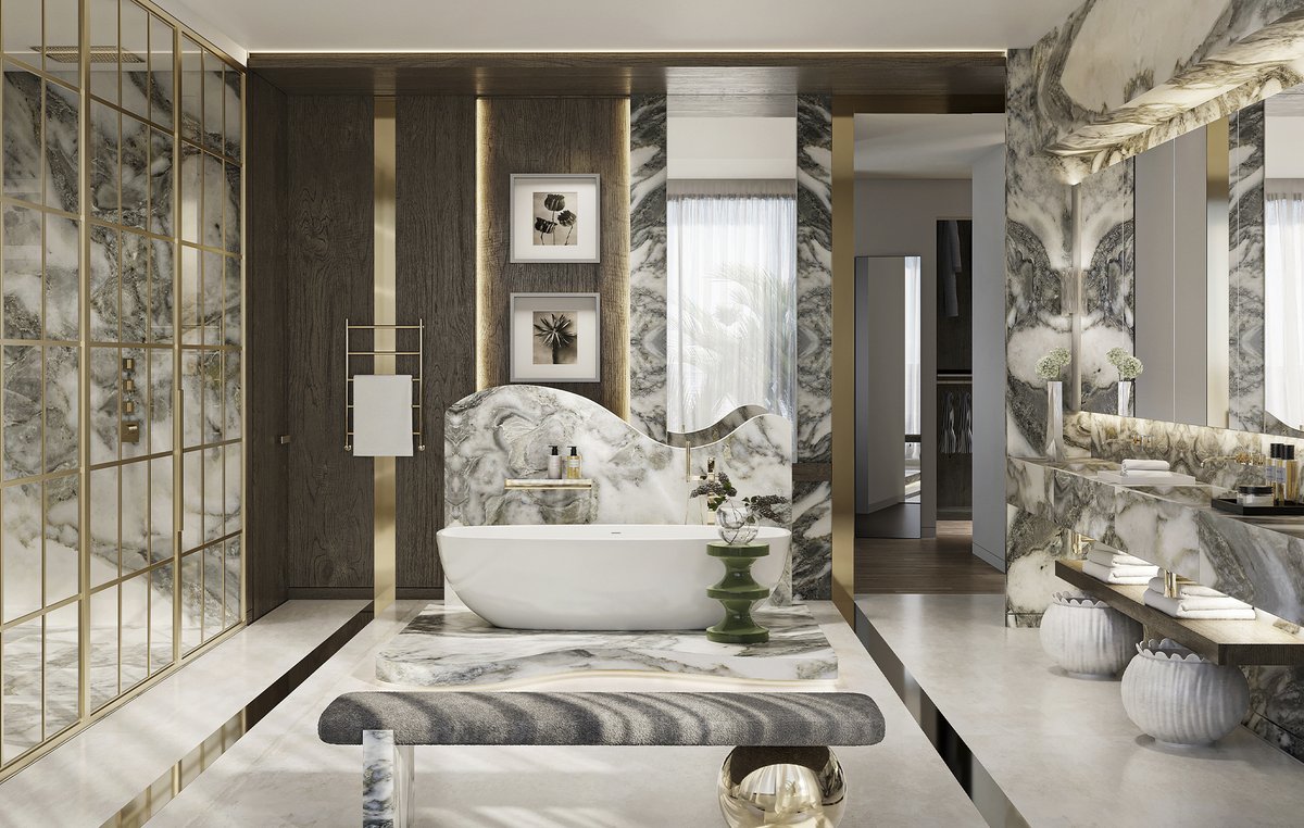 kellyhoppen's tweet photo. I love designing environments that make a statement—where every detail, from exquisite materials to impeccable craftsmanship, elevates the atmosphere.

 #HighEndDesigns #Luxury https://t.co/7z4bIWQniB