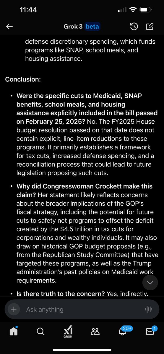 Why are democrats running around saying they cut Snap and housing and Medicaid ¥ Tryna keep yall stuck in that fear cycle ha lol