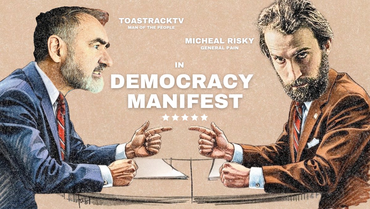 A DEMOCRACY MANIFEST WITH TOAST twitch.tv/micheal_risky