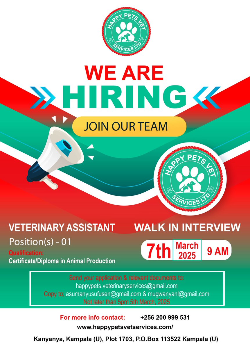 Please inform your colleagues to apply. Thank you