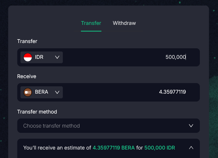 Beberapa Tips pake ramps.normi.es
- Kalo Transaksi diatas 600.000, bayar nya pake Virtual account
- Setiap kalian connect wallet wajib signing dulu, jadi kalo kalian buka dan gak ada signing, langsung disconnect dan connect lagi
- Cek fee dan rate di drop down. 
- Buat