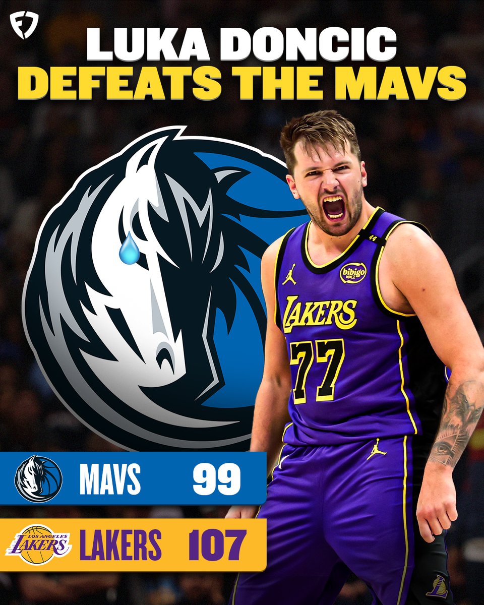 LUKA GOT HIS GET BACK 😤

In his first game against his former team the Mavs, Luka got the W 👏

#NBA | #LakeShow