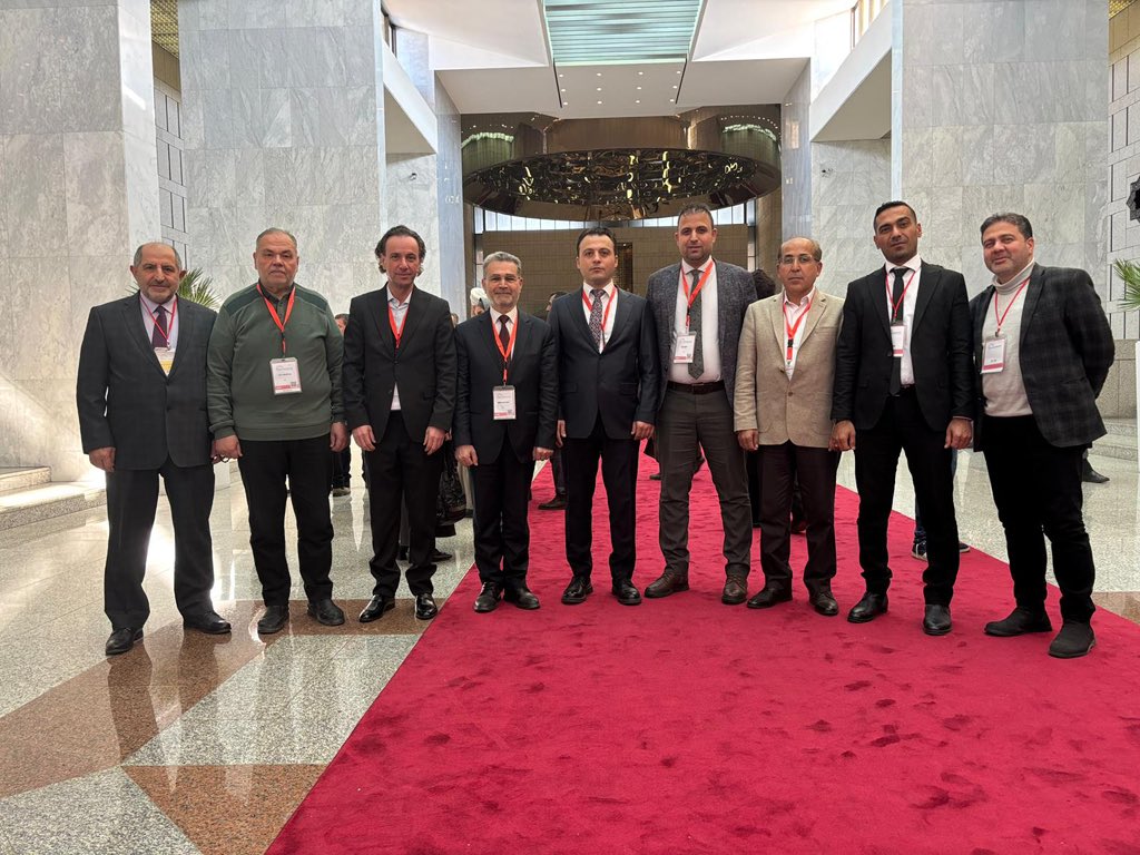 Şam’da Cumhurbaşkanı Ahmet Şara’ın açılış ve kapanış konuşması yaptığı ve geniş katılımlı gerçekleşen Suriye Ulusal Diyalog Kongresine Türkmen delegeleri olarak katılım sağladık. Tertip heyetine teşekkürlerimizi sunarız.