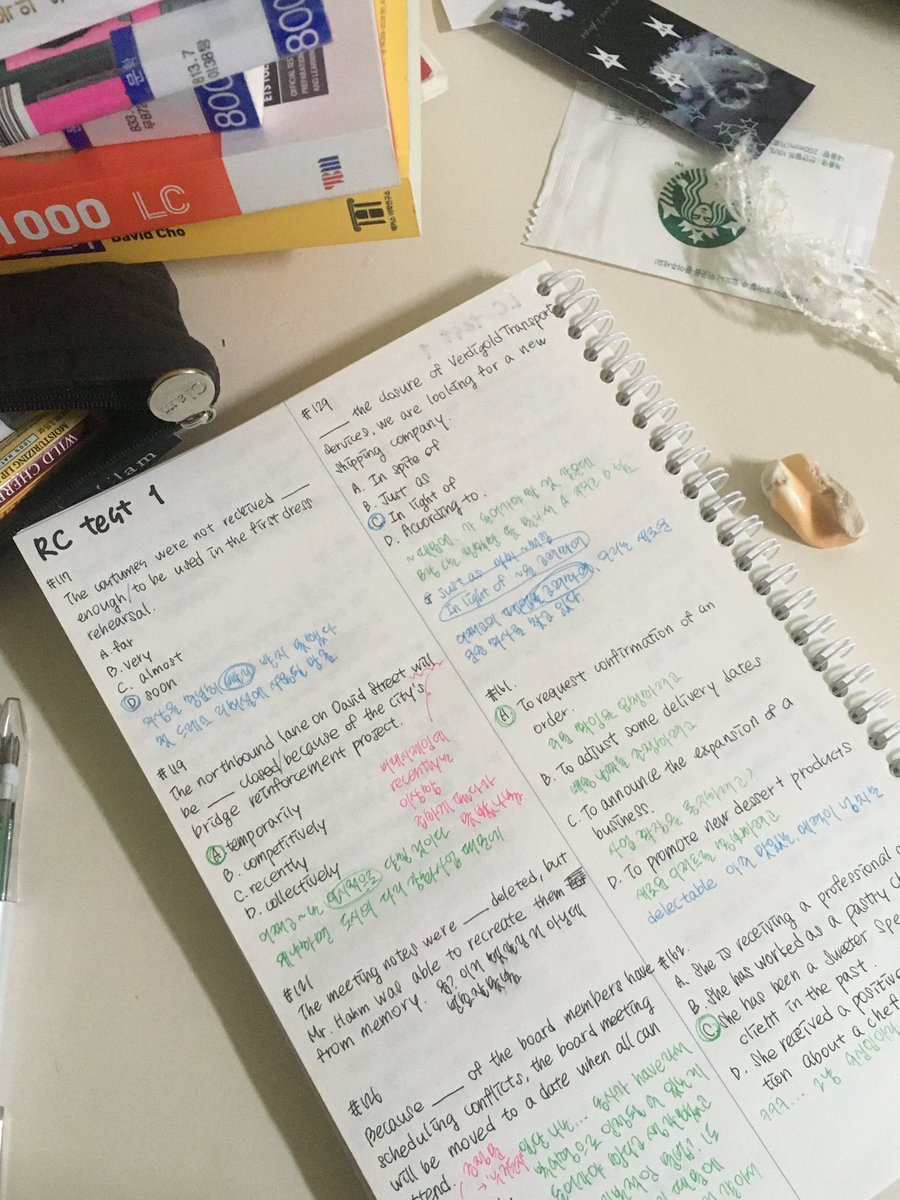 eun33am's tweet photo. 가성비 토익 공부법 🌀
질문 받은 거 위주로 낉여보겠습니다 https://t.co/YVR0zZi7AR