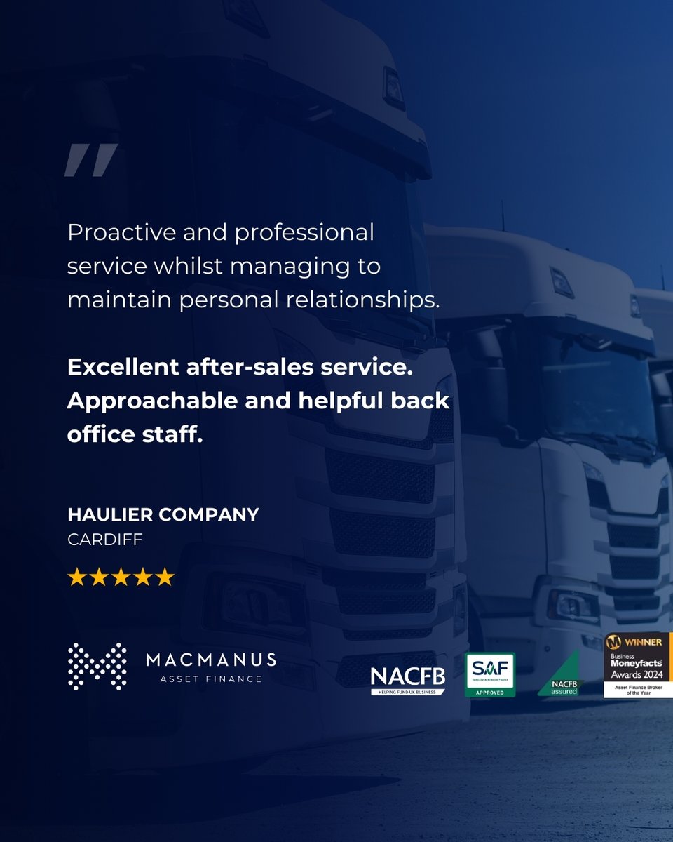 MacManus Asset Finance tweet media