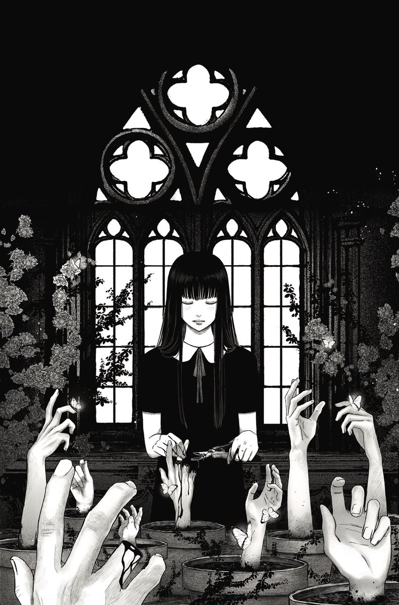 Excited to finally share my cover for Epitaphs from the Abyss issue #11 from <a href="/OniPress/">Oni Press</a> 🔪