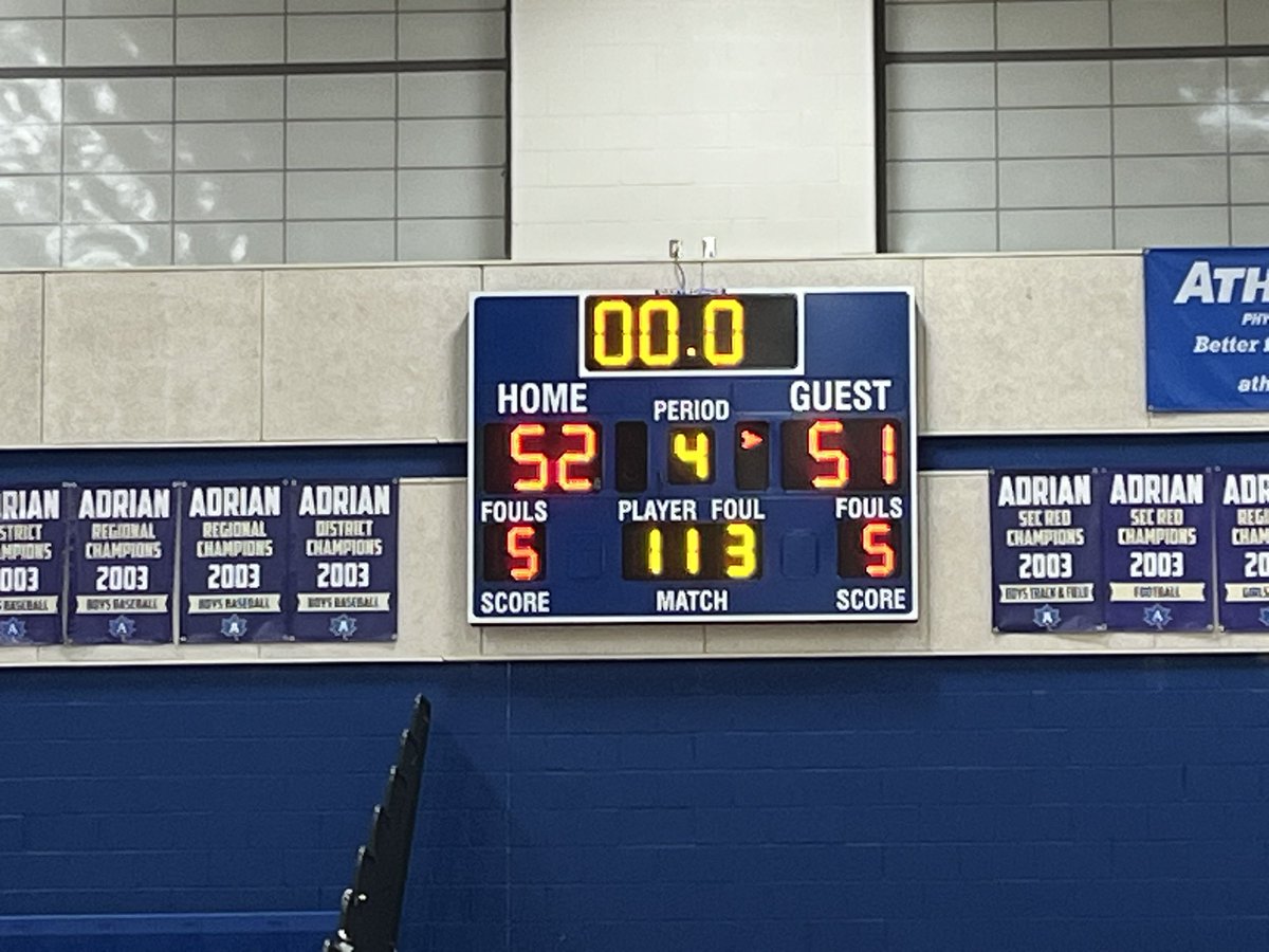 Sarah Schuler (@mrsschuleraps) on Twitter photo The Lady Maples <a href="/AHSMaplesHoops/">Adrian HS Maples Girls Basketball</a> extend their win streak to 4!! It was back and forth all game but they got the win on a Rylee Lahring 3 with 16 seconds left!! Way to battle ladies! Shout out to <a href="/MaplesBoysbball/">Maples Boys Basketball</a> for being there and supporting the girls!! <a href="/maples_adrian/">Adrian Maples Athletics</a> #GoMaples The Lady Maples <a href="/AHSMaplesHoops/">Adrian HS Maples Girls Basketball</a> extend their win streak to 4!! It was back and forth all game but they got the win on a Rylee Lahring 3 with 16 seconds left!! Way to battle ladies! Shout out to <a href="/MaplesBoysbball/">Maples Boys Basketball</a> for being there and supporting the girls!! <a href="/maples_adrian/">Adrian Maples Athletics</a> #GoMaples