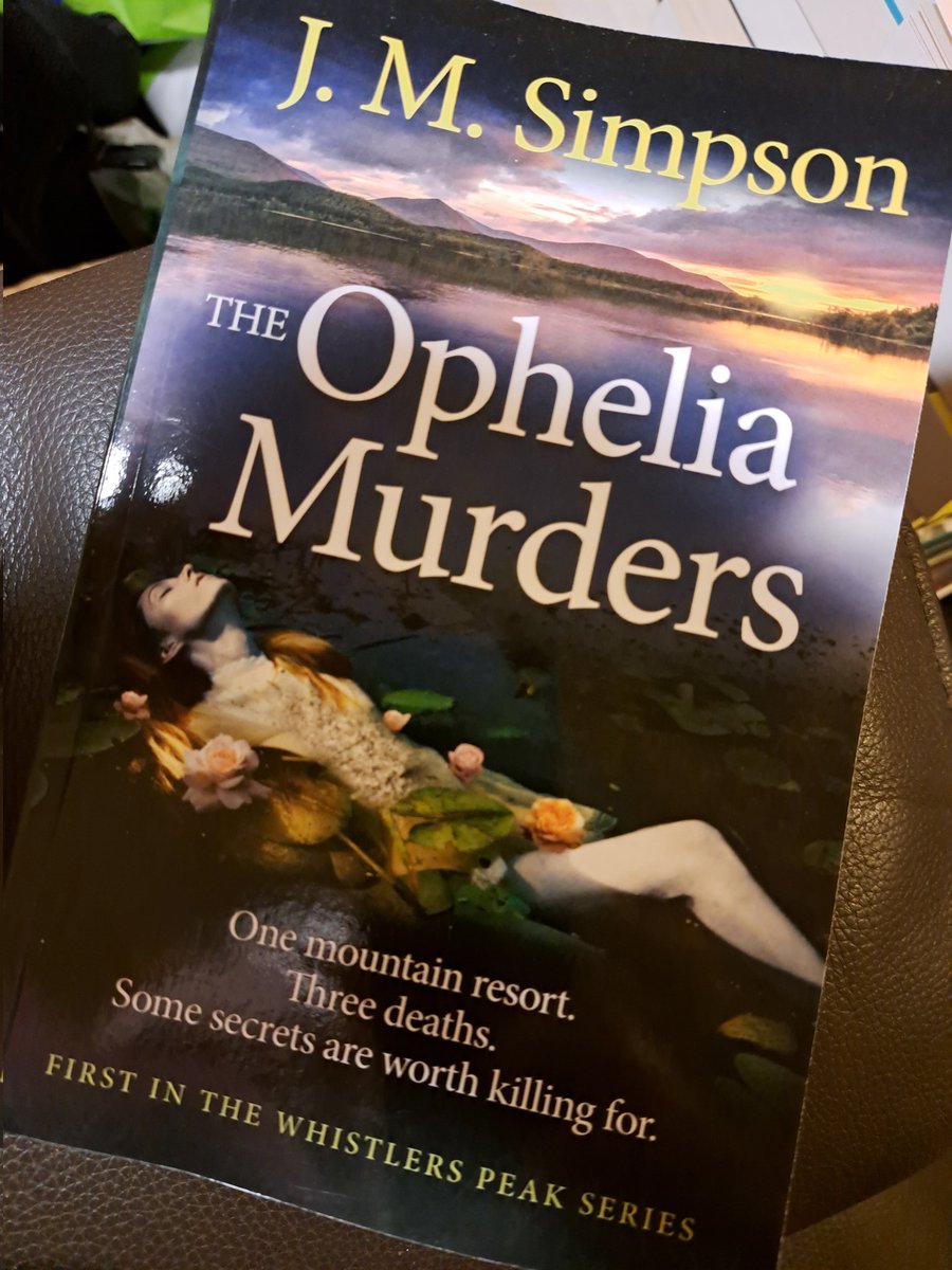 A corker of a book. 5⭐️
With hints of the Castleby style community, the new Whistler's Peak series introduces some fabulous characters, and their interactions are brilliantly written
A great murder mystery and so much more

THE OPHELIA MURDERS By <a href="/JMSimpsonauthor/">JM Simpson (Jo) Castleby & Whistlers Peak Series.</a> 

#BookTwitter