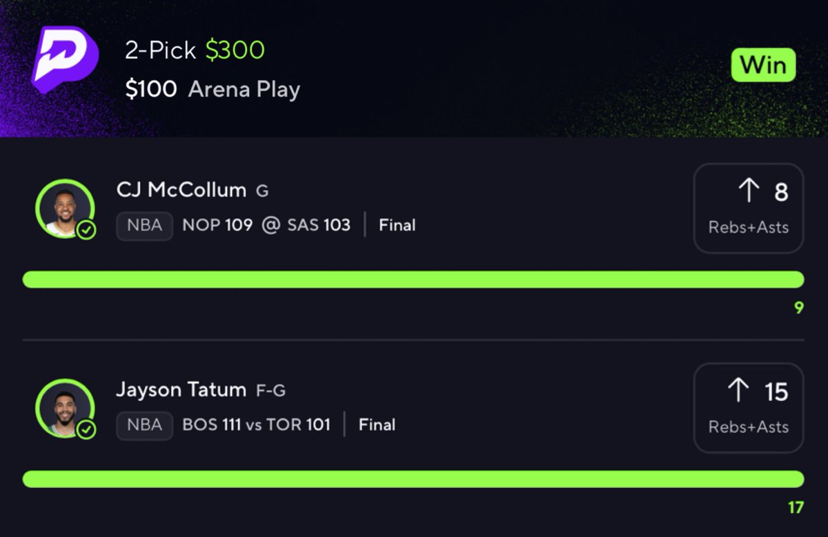 PotdPrizepicks's tweet image. $100 to 3 people who LIKES &amp;amp; RT ASAP💚

Very profitable day on VIP💯 on soccer &amp;amp; NBA⚽️🏀

🚨HUGE DISCOUNT on VIP💯👇
‼️30% OFF on VIP💯 for the first 50 to click👇👇
dubclub.win/r/p/pri-geahr/…

Drop your CASHAPP for a surprise💰
Some of the VIP💯 wins today✅✅👇