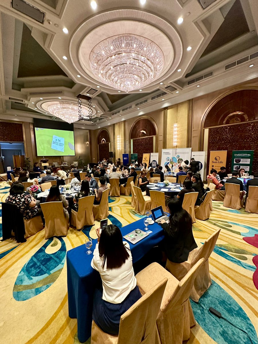 Jaollibee's tweet image. Happening now at the Dusit Thani Manila: #BusinessWorldInsights Stock Market Outlook 2025. @bworldph