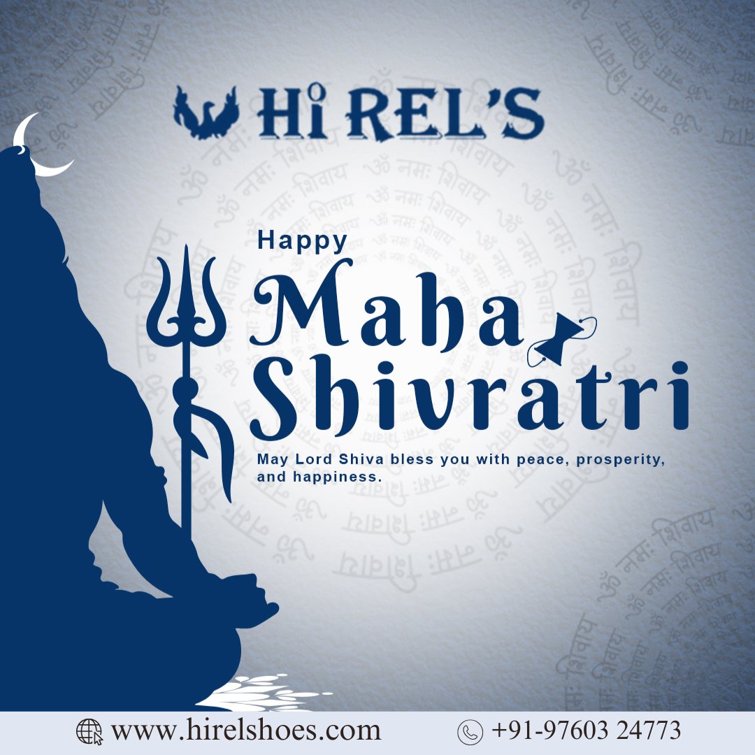 Hi_Rels's tweet photo. 🕉️ Wishing You a Blessed Mahashivratri! 🕉️

On this sacred night of Mahashivratri, may Lord Shiv bless you with strength, wisdom, and prosperity. May his divine energy guide you toward success and happiness.
Har Har Mahadev! 🙏✨
#Mahashivratri #HarHarMahadev #LordShivBlessings https://t.co/Efk0HScyif
