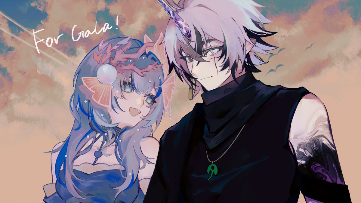 Come get some fresh air with me and this siren <a href="/LyrangoVT/">Lyra 🐚🌊 | COMMS OPEN</a> 

Thanks for the skeb Lyra!

🎨: @/_m9_2mm_