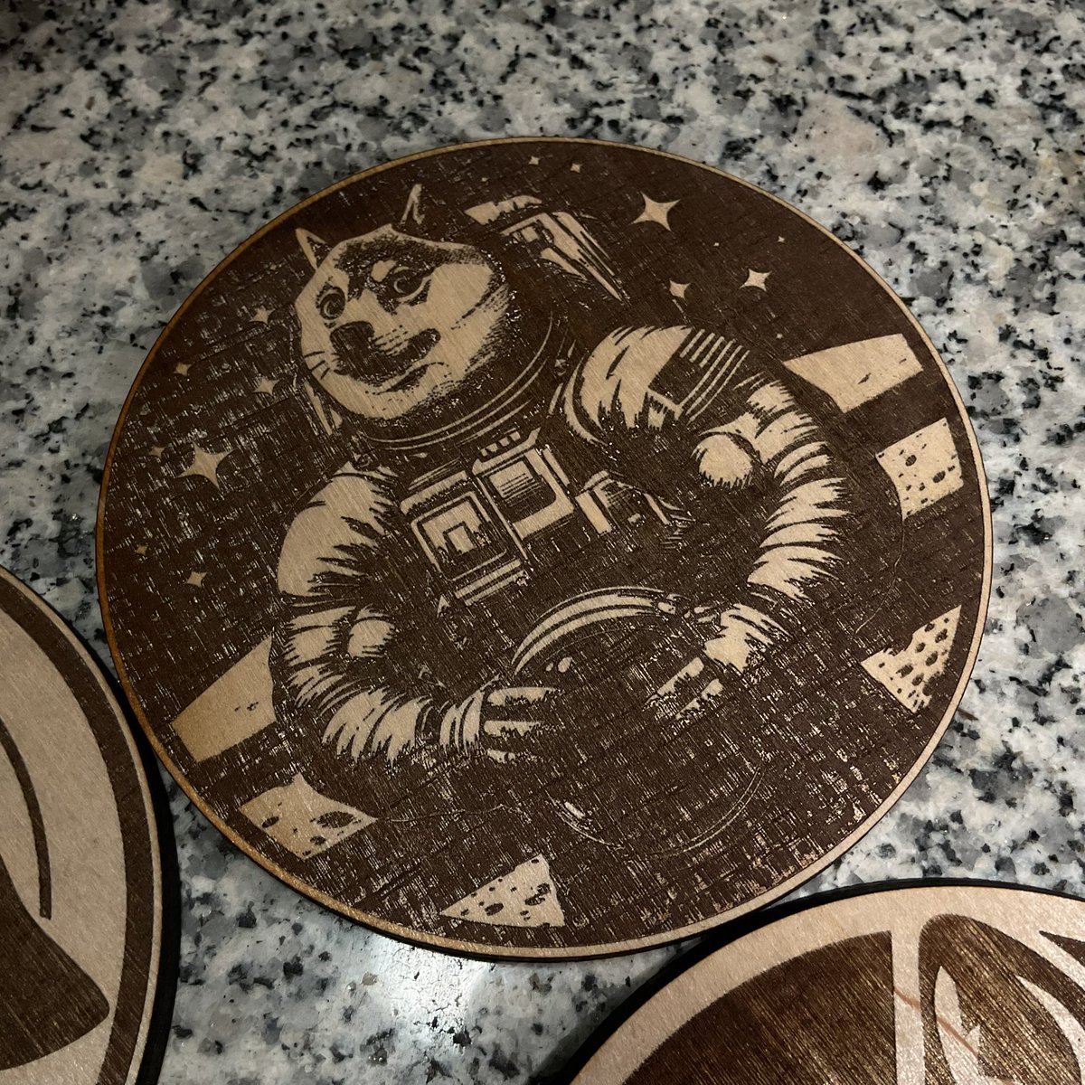 GoDogeArmy's tweet photo. Much Wow Doge Coasters V1 Up For Sale
#PayInDoge #GoDoge https://t.co/8sg0dKrZO3