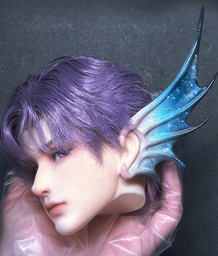 LegenddollNet's tweet photo. Translucent Mermaid Ears Elf Ears for BJD 😂
It can fit 70CM SD MSD YOSD size doll
https://t.co/GvaUVApvEU
#legendoll #bjd #doll #bjdear #mermaidear #elfear https://t.co/ebb3deAPgm