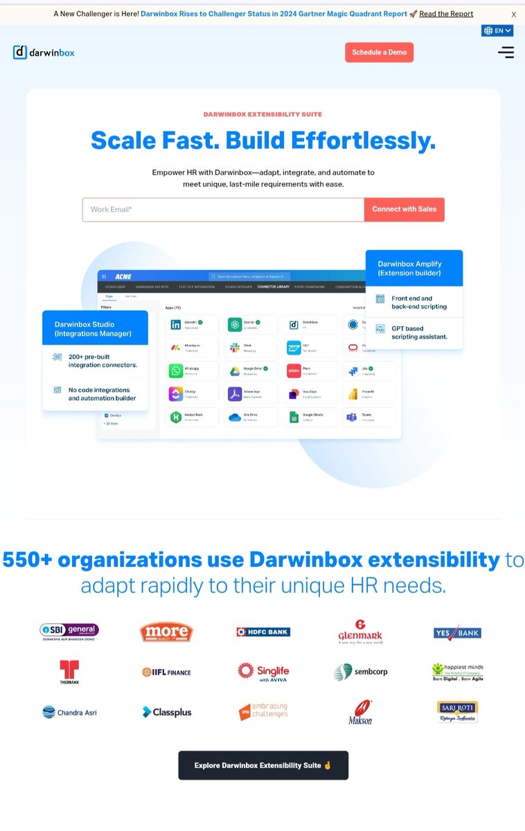 Ashishkafunda's tweet image. Darwinbox Funding Round - 

Funding Amount &amp;amp; Valuation - #Darwinbox is set to raise $120-$150 million in a new funding round.

The company is expected to be valued at around $950 million, lower than its $1 billion valuation in 2022.

Lead Investors -

#KKR: Investing $50 million.…