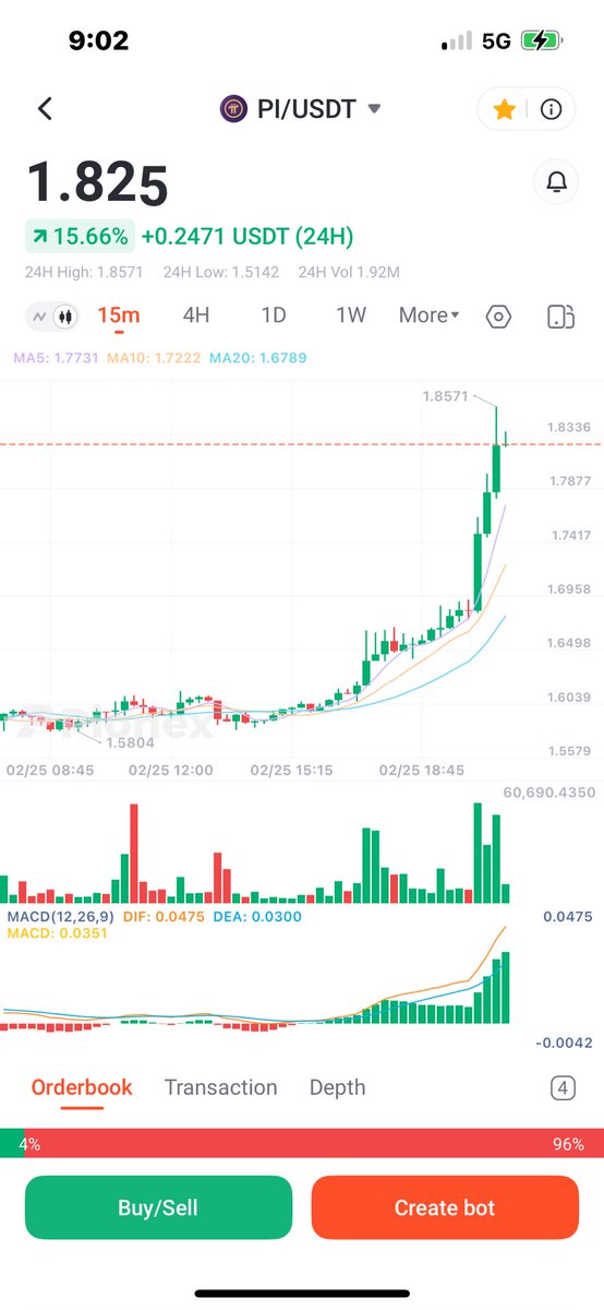 Another $picoin pendant forming before the next $pi breakthrough
