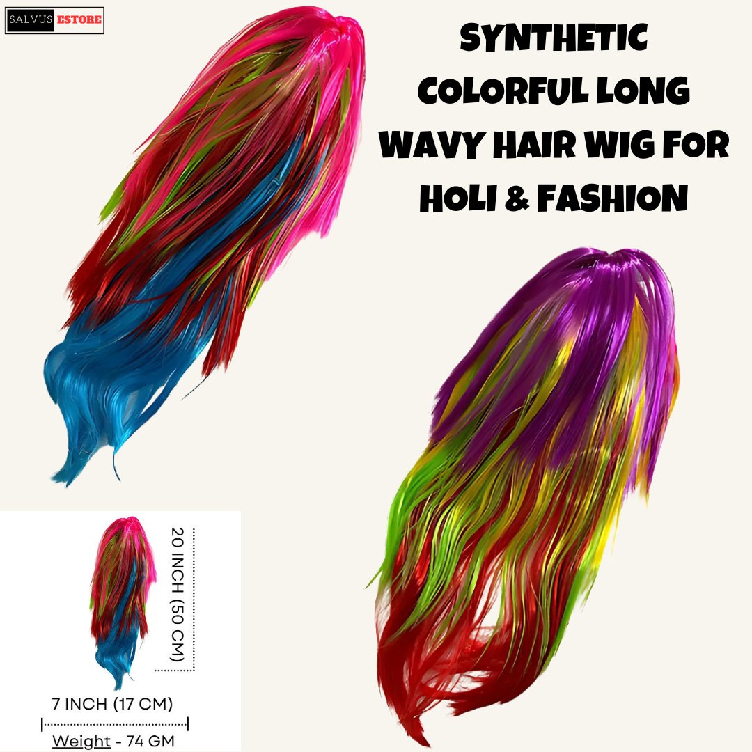 salvusestore's tweet image. 🌈✨Transform your Holi look with our Synthetic Colorful Long Wavy Hair Wig!🎭🎨

🛒 Shop Now: salvusestore.com/product-page/s…

#Holi2025 #ColorfulWig #HoliFashion #FestivalOfColors #HoliStyle #HoliParty #HoliFun #FashionWig #BoldAndColorful #HoliEssentials #Salvusestore