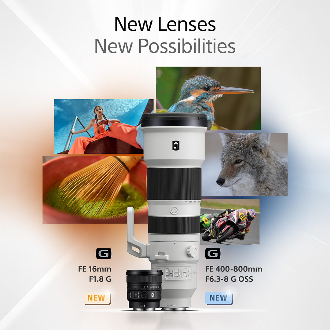ปลดล็อกทุกขีดจำกัด

ใหม่! FE 16mm F1.8 G ✨
คลิก: tinyurl.com/3b89h4th
ลงทะเบียน: tinyurl.com/kw4eun9b

ใหม่! FE 400-800mm F6.3-8 G OSS ✨
คลิก: tinyurl.com/4a6a4csv
ลงทะเบียน: tinyurl.com/55ssv652

#SEL16F18G #SEL400800G #SonyAlpha #SonyLens #SonyG
