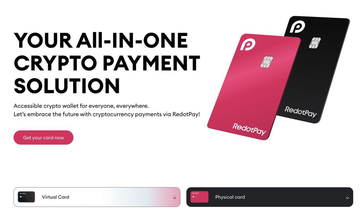 🚀 No monthly fees, no annual fees! Get your RedotPay Card today! 💳 Join  the revolution in seamless crypto payments! #RedotPay #CryptoCard